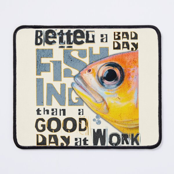 Item preview, Fishing vs work designed and sold by quote2creation.