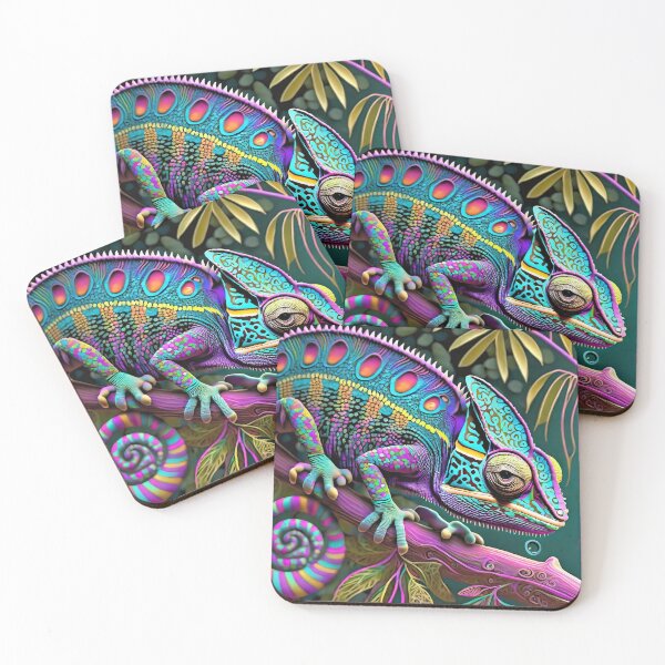 Item preview, Iridescent Chameleon Art designed and sold by JohnXD247.