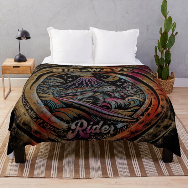 Item preview, Midnight Big Wave Rider designed and sold by sunnthreads.