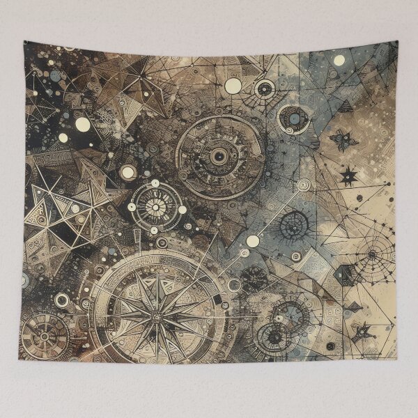 Item preview, Starry Night of Mechanical Dreams designed and sold by PictorialWhimsy.