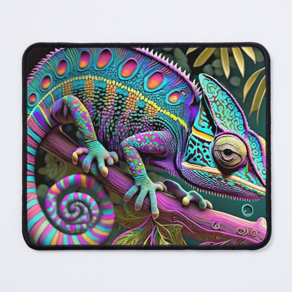 Item preview, Iridescent Chameleon Art designed and sold by JohnXD247.