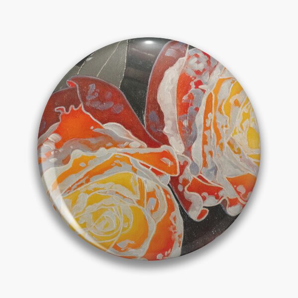 Item preview, Ash roses original fantasy oil painting designed and sold by Yue Zeng Art Studio.