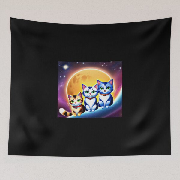 Item preview, Cats in space designed and sold by Flowerslaps.