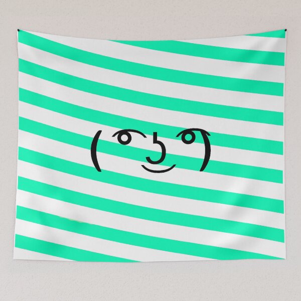 Item preview, Cute candy cane design – Green and White with ( ͡° ͜ʖ ͡°) designed and sold by pardock.