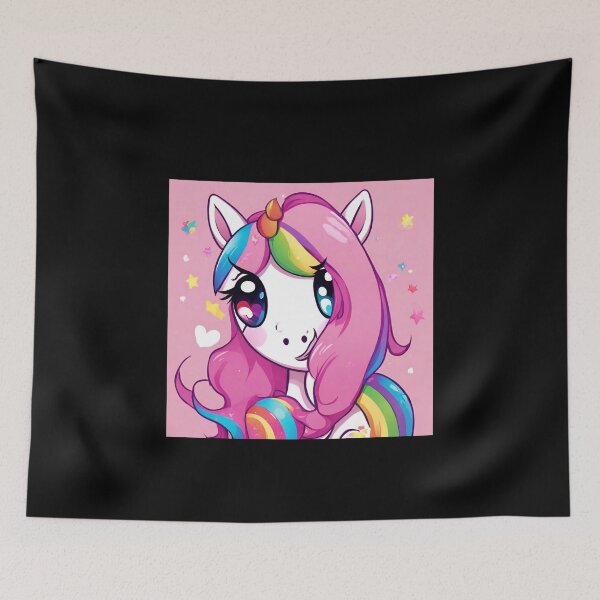 Item preview, KAWAII PINK UNICORN designed and sold by KawaiiLyfe.