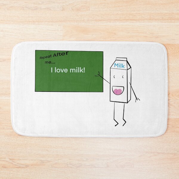 Item preview, The Crazy Milk (Design 8): Dairy Declaration - Crazy Milk's Love Lesson (Milk Teacher) designed and sold by SmartDesignByBB.