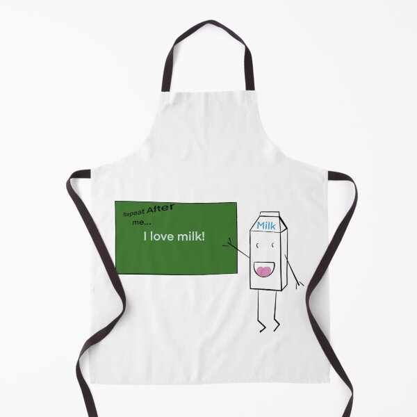 Item preview, The Crazy Milk (Design 8): Dairy Declaration - Crazy Milk's Love Lesson (Milk Teacher) designed and sold by SmartDesignByBB.