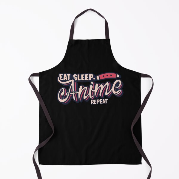 Item preview, Writing eat sleep anime repeat designed and sold by LuckyFamily.