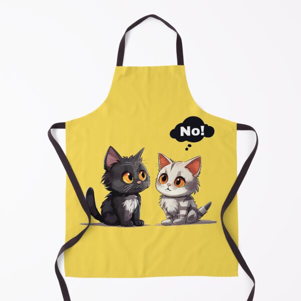 Item preview, cat says no no designed and sold by DunuStore.