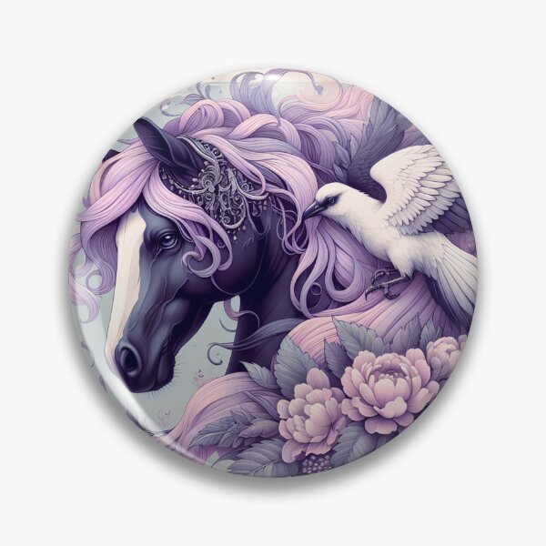 Item preview, Lavender Raven designed and sold by FantasyHorses.