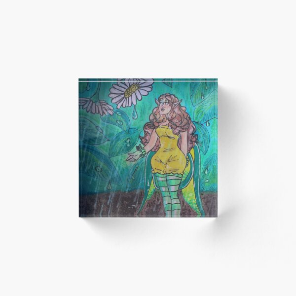 Item preview, Fairy in the Rain designed and sold by SmolArtDork.
