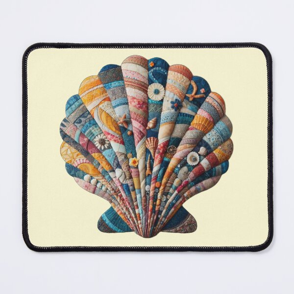Item preview, Seaside Fabric Collage  designed and sold by MochitaBeach.