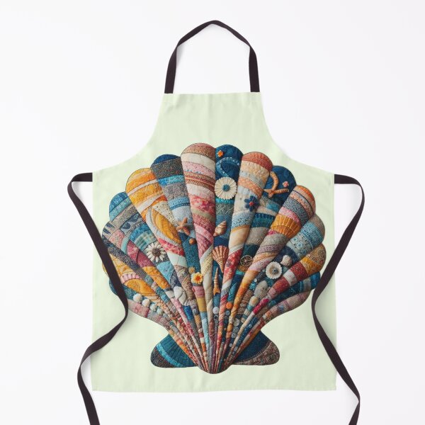 Item preview, Seaside Fabric Collage designed and sold by MochitaBeach.