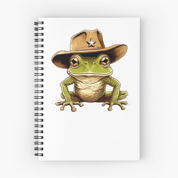 Item preview, Frog With a Cowboy Hat ★ Cowboy Frog Funny  designed and sold by Martin moustache Kaiser.