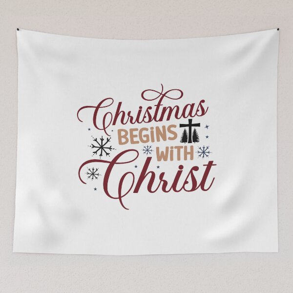 Item preview, La Navidad comienza con Cristo designed and sold by Kkoriginal.