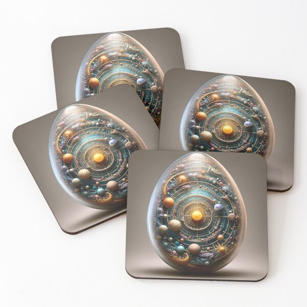 Item preview, The Solar System egg designed and sold by AI-Pi-art.