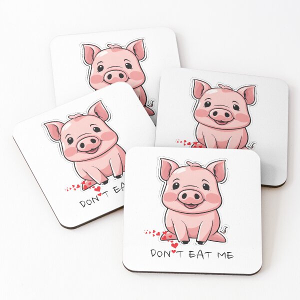 Item preview, Little piggy (don't eat me) designed and sold by ViaNature.