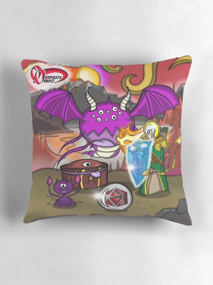Thumbnail 3 of 4, Pillow, So-lar’s Adventures designed and sold by cdavenport4.