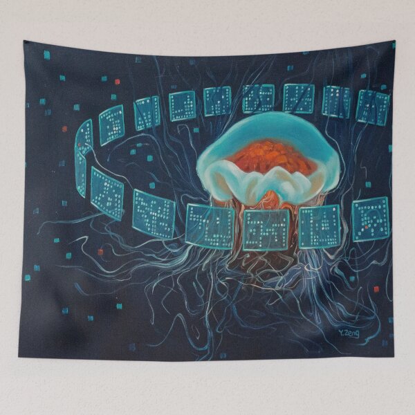 Item preview, Cyber Jellyfish designed and sold by Yue Zeng Art Studio.