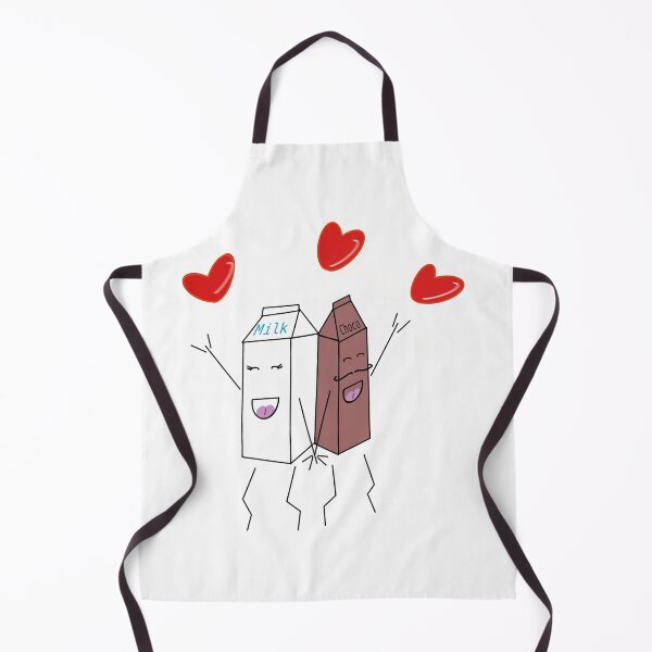 Item preview, The Crazy Milk (Design 9): Chocolate and Milk - A Perfect Pair (Milk Loves Choco) designed and sold by SmartDesignByBB.