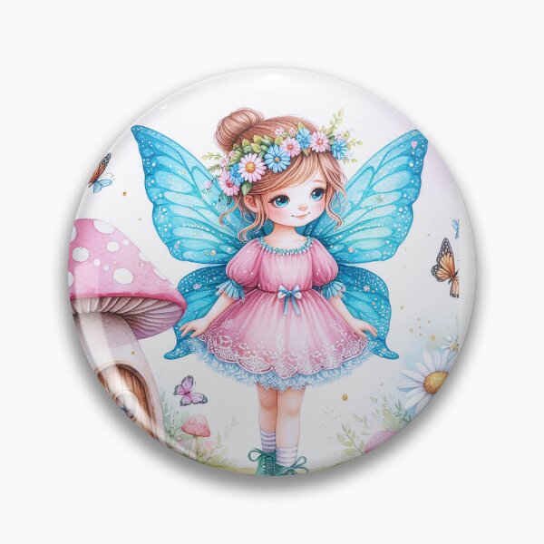 Item preview, Enchanting Fairy by the Mushroom House designed and sold by autrouvetout.