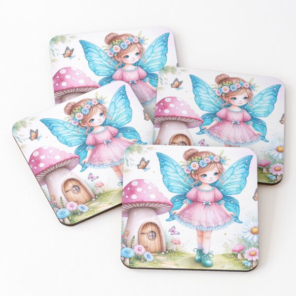 Item preview, Enchanting Fairy by the Mushroom House designed and sold by autrouvetout.