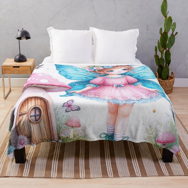 Item preview, Enchanting Fairy by the Mushroom House designed and sold by autrouvetout.
