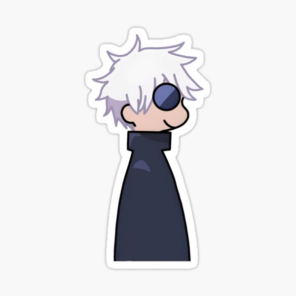 Gojo Chibi Jujutsu Kaisen Anime Stickers - Adorable Sorcery for Your Gear –  Brothers Innovation