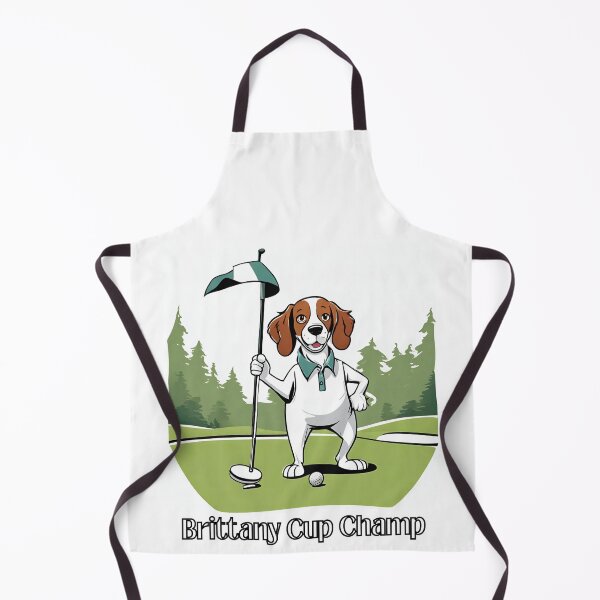 Item preview, Brittany Cup Champ Cartoon Brittany Dog Playing Golf designed and sold by Fredster1966.