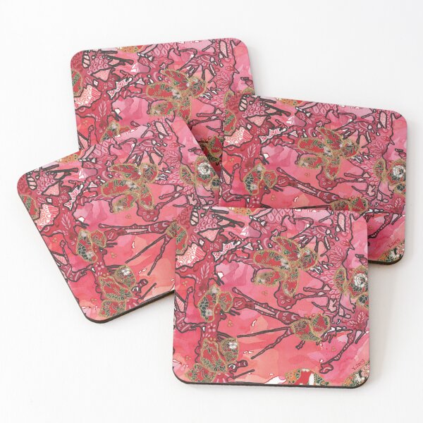 Item preview, Washi flowers mixed media art with collage designed and sold by Yue Zeng Art Studio.