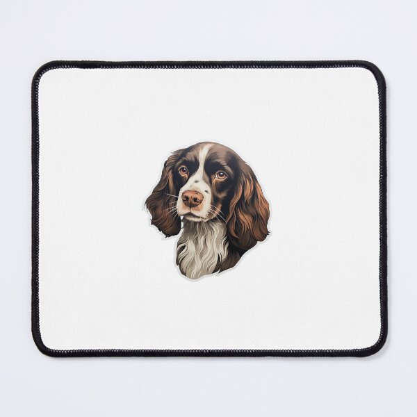 Aperçu de l'œuvre Mignon chien épagneul de Pont Audemer créée et vendue par ReeHub.