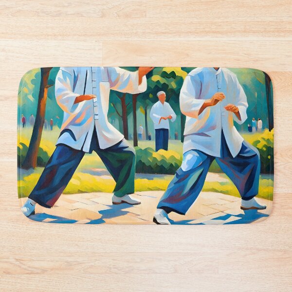 Item preview, Tai chi masters in the park  designed and sold by HofTao.