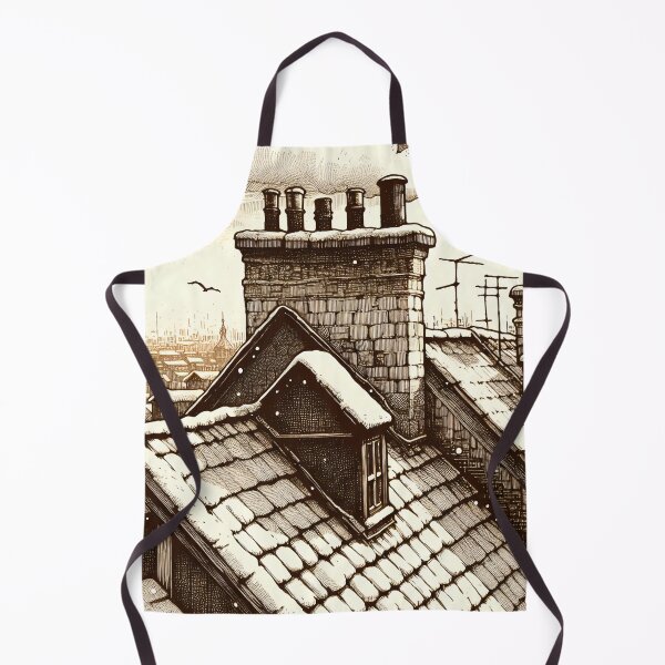 Item preview, Whispers Between City Rooftops, Timeless Charm designed and sold by PictorialWhimsy.