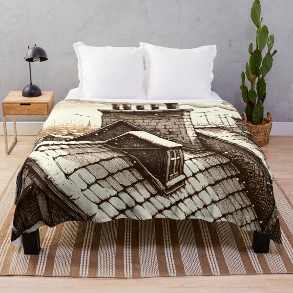 Item preview, Whispers Between City Rooftops, Timeless Charm designed and sold by PictorialWhimsy.