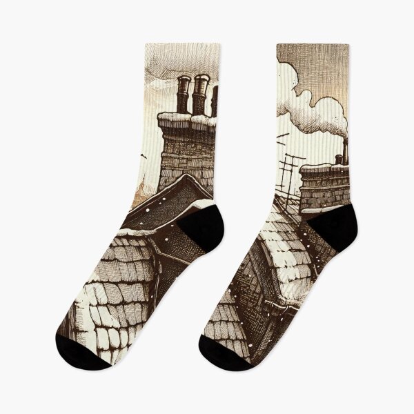 Item preview, Whispers Between City Rooftops, Timeless Charm designed and sold by PictorialWhimsy.