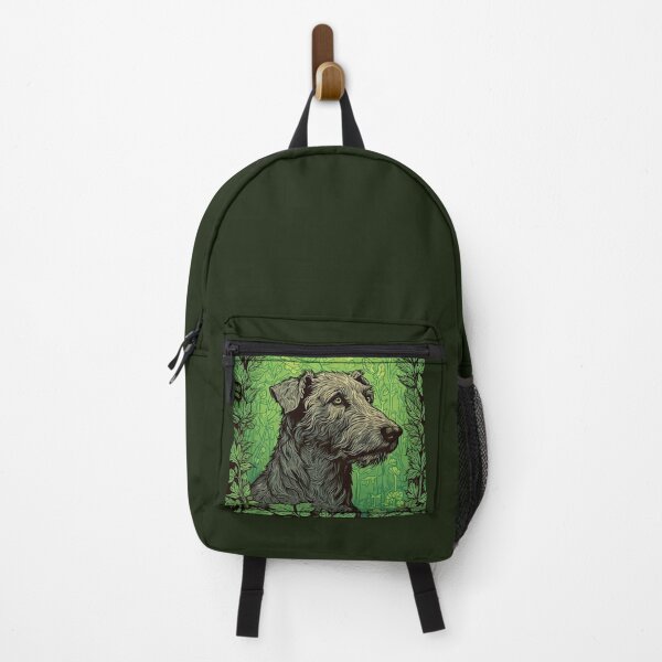 Item preview, Irish Wolfhound Retro Vintage Dog Portrait designed and sold by WallyPink.