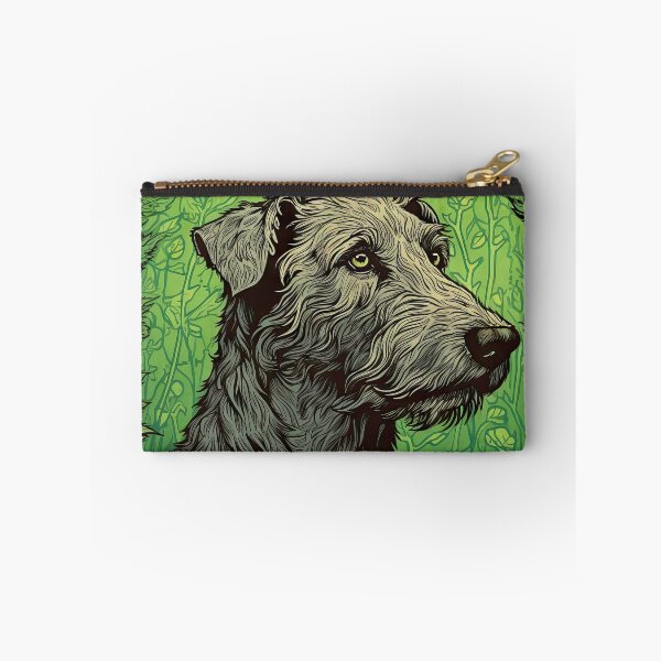 Item preview, Irish Wolfhound Retro Vintage Dog Portrait designed and sold by WallyPink.