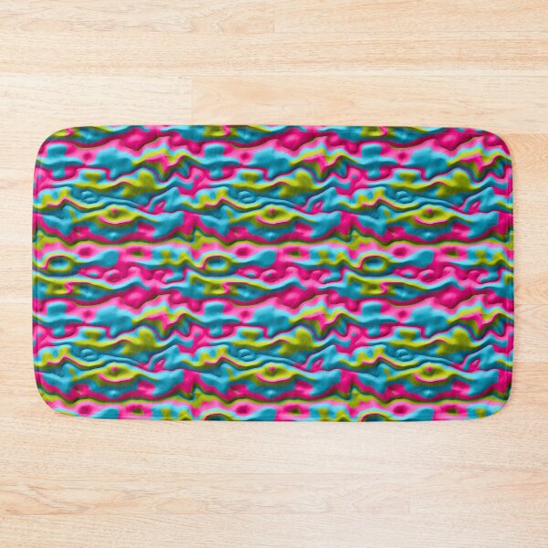 Item preview, 3D Pink Yellow and Blue Psychedelic Texture designed and sold by TheRulerofEarth.
