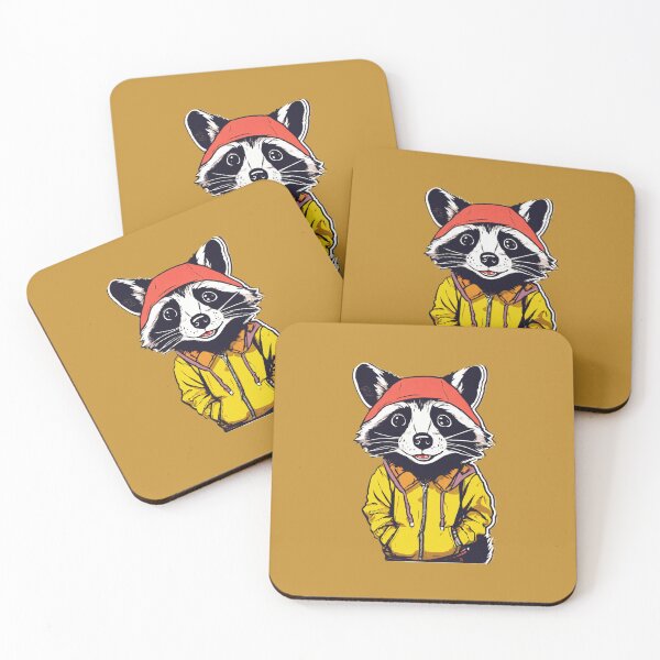 Item preview, Human Racoon designed and sold by Metalsaga.