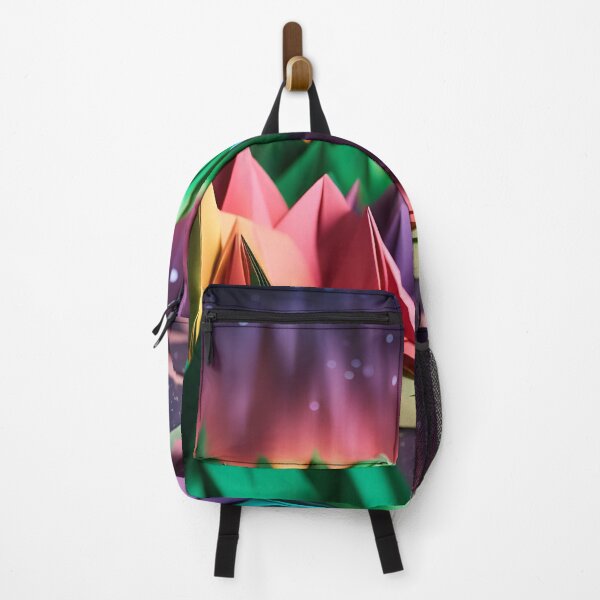 Item preview, Origami Art - Celestial Symphony: The Mesmerising Dance of the Northern Lights in the Night Sky designed and sold by ArtfulFolds.