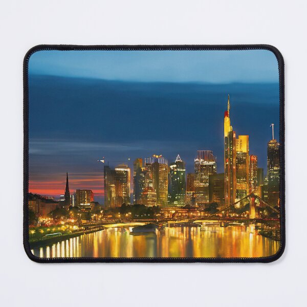 Item preview, Painting of the Skyline of Frankfurt, Germany designed and sold by Delemore Art.