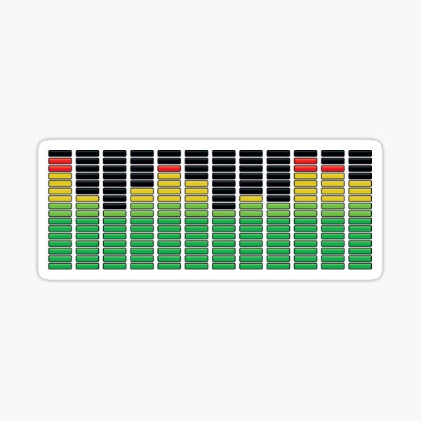 Item preview, DJ Equalizer Graphics designed and sold by thedrumstick.