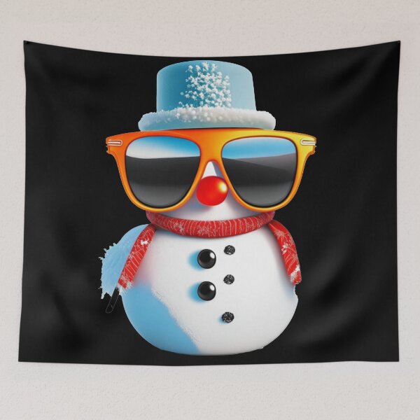 Item preview, Chill Snowman Chic: Snowman Rocking Sunglasses designed and sold by GranitTR.