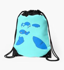 The Mega Man, The Myth, The Legend Drawstring Bag