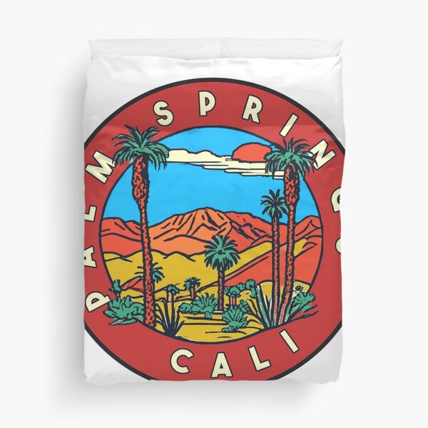 Item preview, Palm Springs Vintage Style Decal Design designed and sold by zsonn.