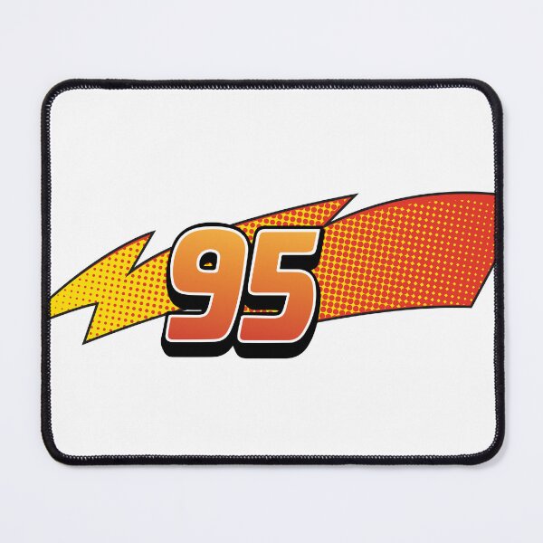 Item preview, Lightning Bolt 95 RaceCar Decal McQueen designed and sold by MoxieLuxDesign.