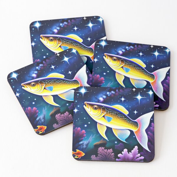 Item preview, Fish in space designed and sold by Flowerslaps.