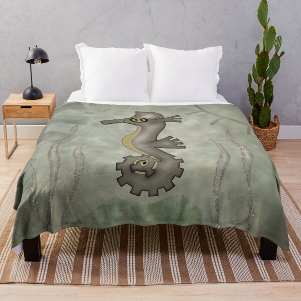 Item preview, Sir Angustus Finn - Nautical Steampunk Seahorse designed and sold by LolitasAdorned.