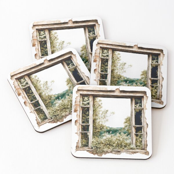 Item preview, An Old Window In An Abandoned House designed and sold by LanaGustavsson.