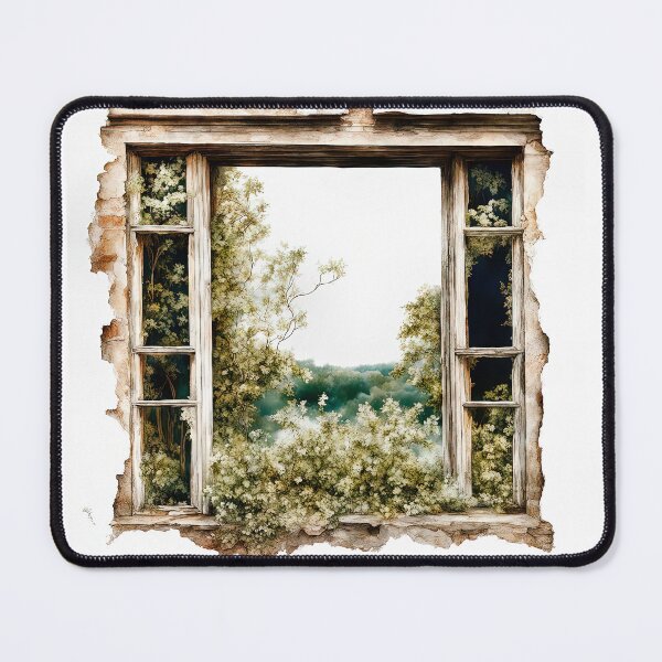 Item preview, An Old Window In An Abandoned House designed and sold by LanaGustavsson.